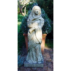 Draped lady Statue